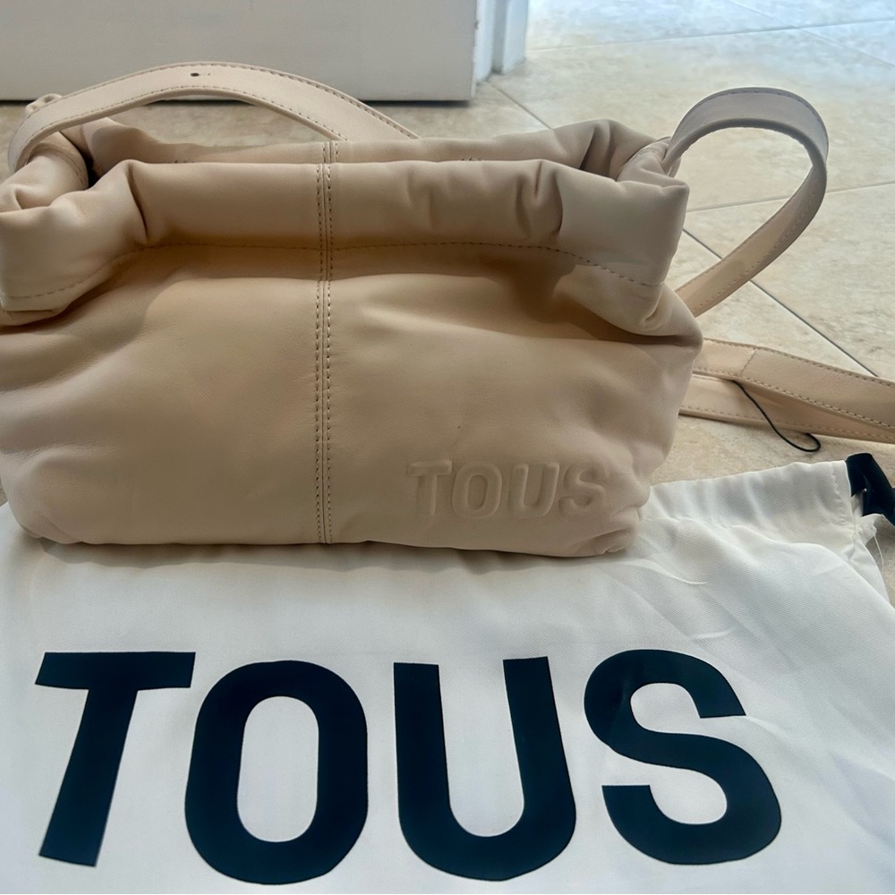 Tous Beige Shoulder Bag